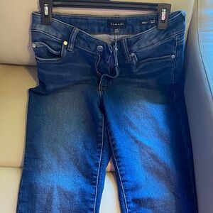Tahari Women's Deep Blue Skinny Jeans